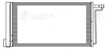 12 199 р. Радиатор кондиционера LUZAR (1.6i / 2.0i) Ford Focus 3 седан рестайлинг (2014-2019)  с доставкой в г. Пермь. Увеличить фотографию 3
