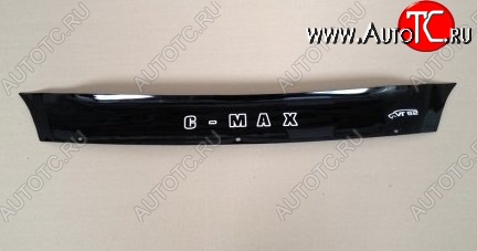 999 р. Дефлектор капота Russtal (короткий) Ford C-max Mk1 рестайлинг (2007-2010)  с доставкой в г. Пермь