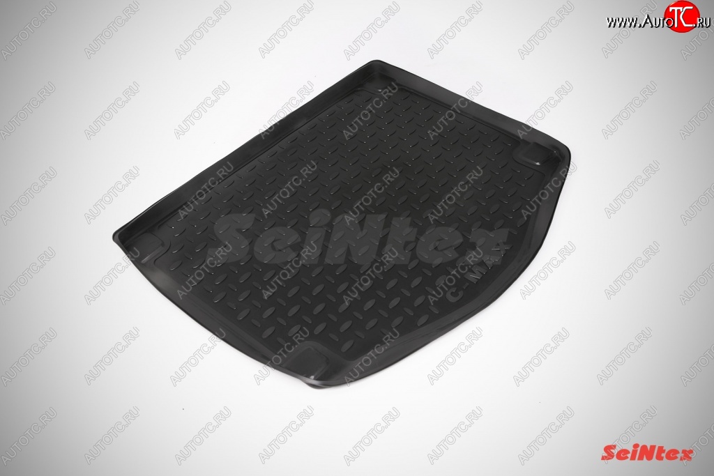 1 689 р. Коврик в багажник SeiNtex (полимер)  Ford C-max  Mk1 (2007-2010) рестайлинг  с доставкой в г. Пермь