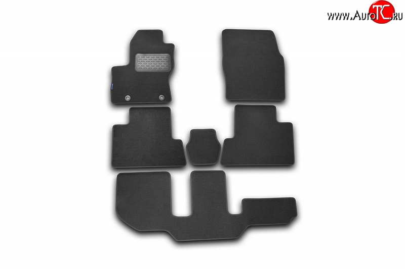 116 р. Коврики в салон Element 6 шт. (текстиль) Ford C-max Mk2 дорестайлинг (2010-2015)  с доставкой в г. Пермь