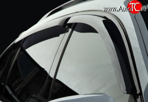 3 399 р. Комплект дефлекторов окон (ветровиков) 4 шт. SIM  Ford EcoSport (2013-2019) дорестайлинг  с доставкой в г. Пермь