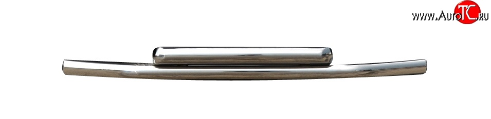 18 399 р. Защита переднего бампера (2 трубыØ76 и 63 мм, нержавейка) Russtal Ford EcoSport дорестайлинг (2013-2019)  с доставкой в г. Пермь