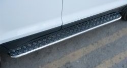 Широкая защита порогов SLITKOFF Ford EcoSport (2013-2019) дорестайлинг