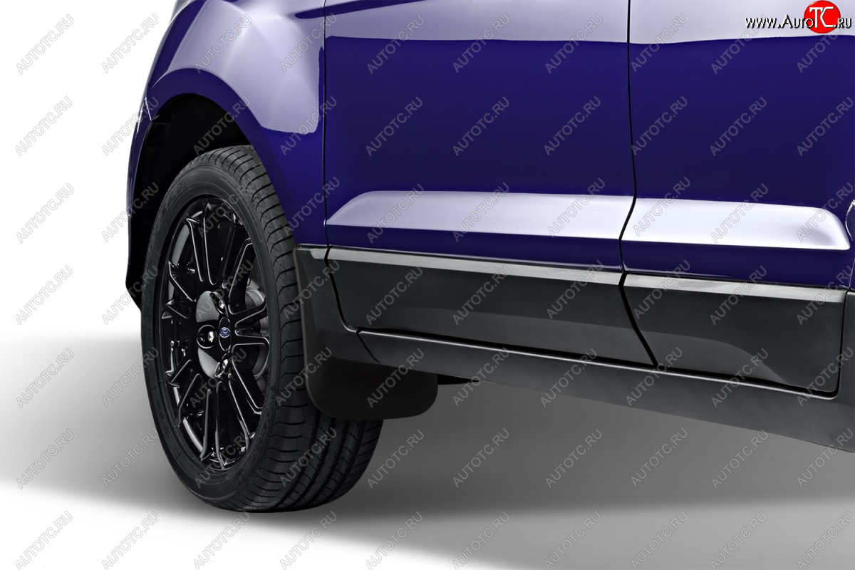 2 699 р. Брызговики Frosch (optimum, в коробке) Ford EcoSport B515 рестайлинг (2017-2019) (Передние)  с доставкой в г. Пермь