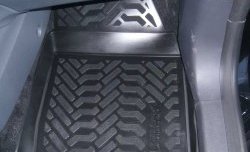 1 579 р. Коврики в салон Aileron (полиуретан)  Ford EcoSport (2013-2019) дорестайлинг  с доставкой в г. Пермь. Увеличить фотографию 2