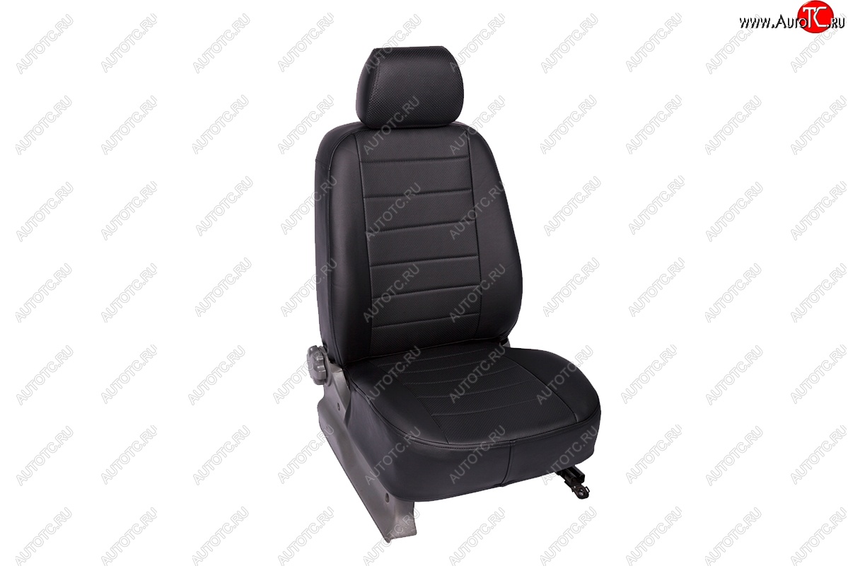 6 999 р. Чехлы Seintex (экокожа) Ford EcoSport дорестайлинг (2013-2019) (черный)  с доставкой в г. Пермь