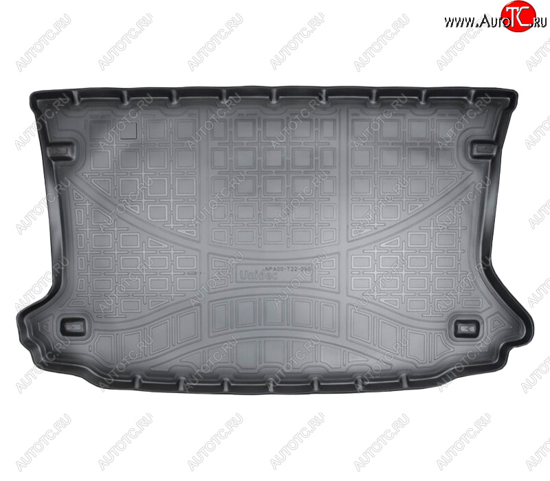 1 689 р. Коврик в багажник Norplast Unidec  Ford EcoSport (2013-2019) дорестайлинг (Цвет: черный)  с доставкой в г. Пермь