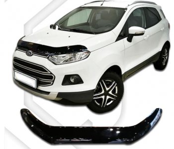 Дефлектор капота CA-Plastic Ford EcoSport  B515 (2017-2019) рестайлинг
