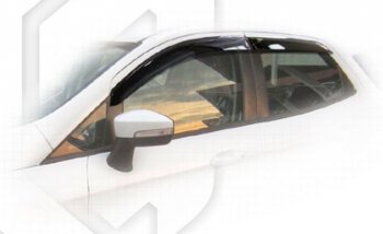 Дефлектора окон CA-Plastic Ford EcoSport  B515 (2017-2019) рестайлинг (Classic полупрозрачный)