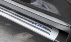 41 799 р. Пороги (рестайлинг) CT v1 Ford Edge U387 дорестайлинг (2006-2010)  с доставкой в г. Пермь. Увеличить фотографию 3