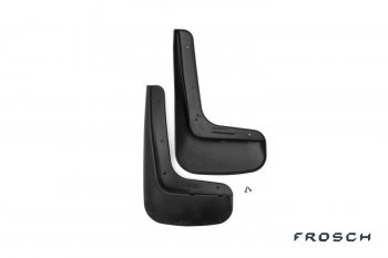 2 379 р. Брызговики Frosch (optimum, в пакете) Ford Edge U387 рестайлинг (2011-2015) (Задние)  с доставкой в г. Пермь. Увеличить фотографию 2