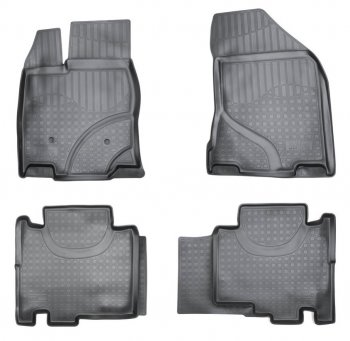 Комплект ковриков в салон Norplast Unidec Ford Edge CD539 рестайлинг (2018-2025)