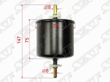 Топливный фильтр SAT Ford Escape  1 (2000-2007), Ford Maverick  TM1 (2000-2007), Mazda Tribute (2000-2007)