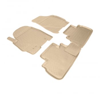 Коврики салона Norplast Unidec Ford Escape  1 (2000-2007), Mazda Tribute (2000-2007) (Цвет: бежевый)