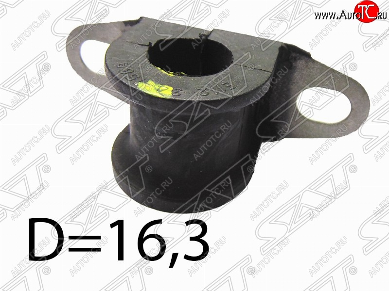 144 р. Резиновая втулка переднего стабилизатора SAT (D=16.3) Ford Escape 1 дорестайлинг (2000-2004)  с доставкой в г. Пермь