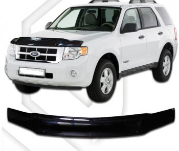 Дефлектор капота (USA) CA-Plastiс exclusive Ford Escape  2 (2008-2012)