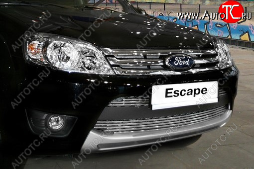 2 249 р. Декоративный элемент воздухозаборника Souz96  Ford Escape  2 (2008-2012)  с доставкой в г. Пермь