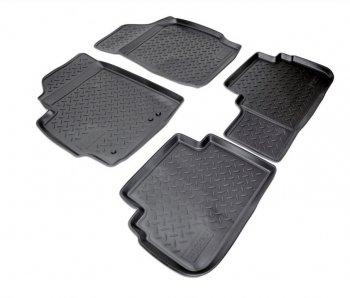 Комплект ковриков в салон Norplast Unidec Ford Escape  2 (2008-2012) (Цвет: черный)