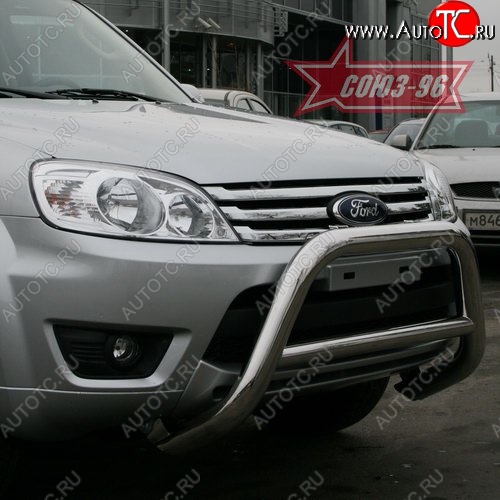 18 269 р. Защита переднего бампера Souz-96 (d76) Ford Escape 2 (2008-2012)  с доставкой в г. Пермь