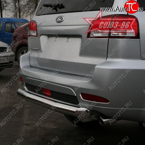 13 229 р. Защита заднего бампера Souz-96 (d76) Ford Escape 2 (2008-2012)  с доставкой в г. Пермь