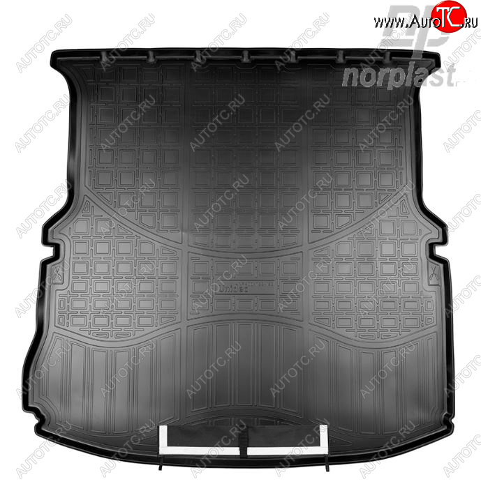 3 399 р. Коврик багажника Norplast (сложенный 3 ряд)  Ford Explorer  U502 (2010-2019) дорестайлинг, 1-ый рестайлинг, 5 дв., 2-ой рестайлинг, 5 дв. (Черный, с погрузочным ковриком (фартуком))  с доставкой в г. Пермь