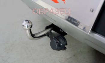 Фаркоп (тягово-сцепное устройство) TCC Ford Explorer  U502 (2015-2019) 1-ый рестайлинг, 5 дв., 2-ой рестайлинг, 5 дв. (Оцинкованный, шар A - нержавейка)