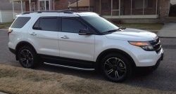 10 899 р. Пороги Original Design Ford Explorer U502 дорестайлинг (2010-2016)  с доставкой в г. Пермь. Увеличить фотографию 2