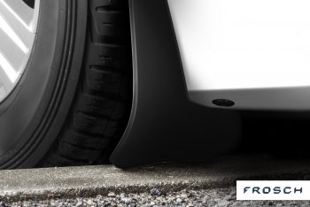 1 249 р. Брызговики задние Frosh Optimum Ford Explorer U502 дорестайлинг (2010-2016) (В пакете)  с доставкой в г. Пермь. Увеличить фотографию 3