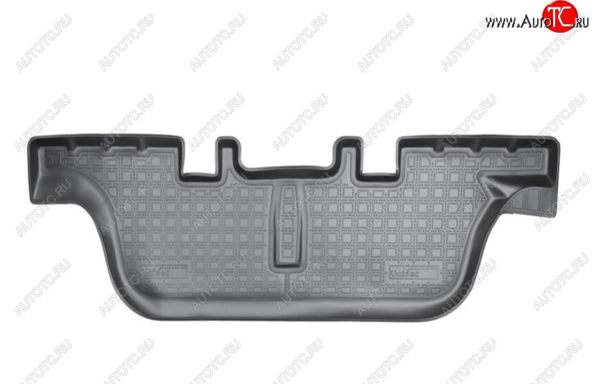 969 р. Коврик в салон Norplast Unidec (3 ряд) Ford Explorer U502 дорестайлинг (2010-2016) (Цвет: черный)  с доставкой в г. Пермь