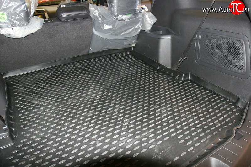 1 989 р. Коврик в багажник Element (полиуретан) (длинная база) Ford Explorer U502 дорестайлинг (2010-2016)  с доставкой в г. Пермь