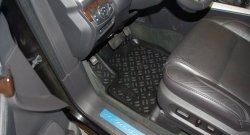 1 999 р. Коврики в салон Aileron (полиуретан) Ford Explorer U502 дорестайлинг (2010-2016)  с доставкой в г. Пермь. Увеличить фотографию 2