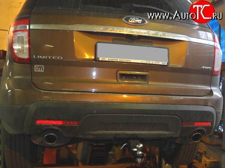 29 599 р. Фаркоп NovLine Ford Explorer U502 дорестайлинг (2010-2016)  с доставкой в г. Пермь