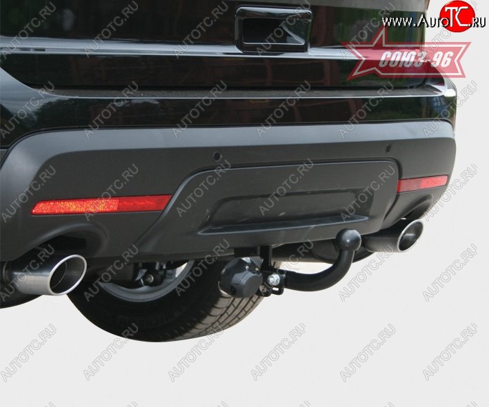 10 574 р. Фаркоп Souz-96 Ford Explorer U502 дорестайлинг (2010-2016)  с доставкой в г. Пермь