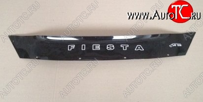 999 р. Дефлектор капота Russtal (короткий) Ford Fiesta 6 хэтчбэк 5 дв. рестайлинг (2012-2019)  с доставкой в г. Пермь