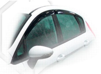 Дефлектора окон CA-Plastic Ford Fiesta 6 хэтчбэк 5 дв. рестайлинг (2012-2019)