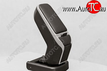 7 449 р. Подлокотник Armster 2 SILVER (+USBAUX) Ford Fiesta B479 хэтчбэк 5 дв. (2017-2022)  с доставкой в г. Пермь