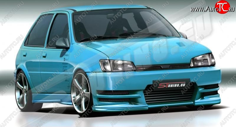 28 999 р. Передний бампер ST1 Ford Fiesta 3 хэчбэк 3 дв. (1989-1996)  с доставкой в г. Пермь