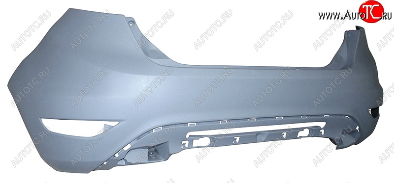 4 399 р. Задний бампер SAT Ford Fiesta 6 хэтчбэк 3 дв. дорестайлинг (2008-2013) (Неокрашенный)  с доставкой в г. Пермь