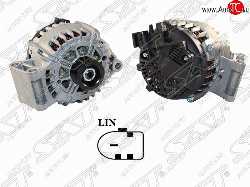 14 749 р. Генератор SAT (14V, 120A) Ford Mondeo Mk4,BD дорестайлинг, седан (2007-2010)  с доставкой в г. Пермь