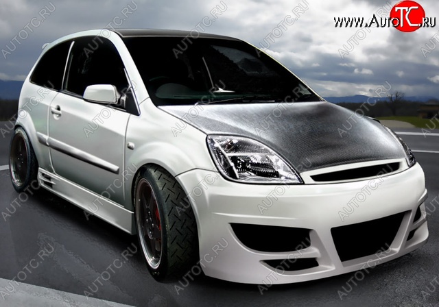 28 999 р. Передний бампер Rieger Ford Fiesta 5 хэтчбэк 5 дв. дорестайлинг (2001-2005)  с доставкой в г. Пермь