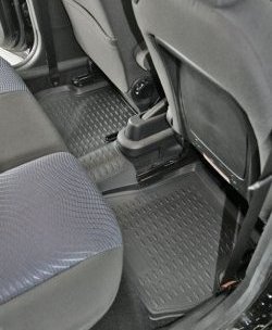 5 199 р. Коврики в салон Element 4 шт. (полиуретан) Ford Fiesta 5 хэтчбэк 5 дв. дорестайлинг (2001-2005)  с доставкой в г. Пермь. Увеличить фотографию 2