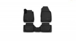 Коврики в салон Element Ford Fiesta 6 седан рестайлинг (2012-2019) (Чёрные)