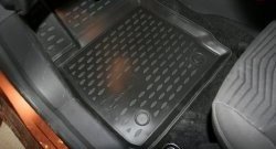 2 259 р. Коврики в салон Element Ford Fiesta 6 седан рестайлинг (2012-2019) (Чёрные)  с доставкой в г. Пермь. Увеличить фотографию 2