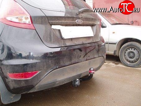 3 284 р. Фаркоп NovLine Ford Fiesta 6 хэтчбэк 3 дв. дорестайлинг (2008-2013)  с доставкой в г. Пермь
