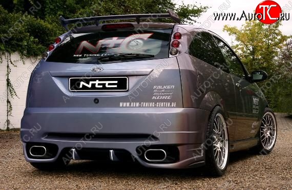 28 999 р. Задний бампер NTC Ford Focus 1 хэтчбэк 3 дв. дорестайлинг (1998-2002)  с доставкой в г. Пермь