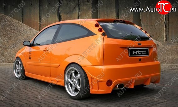 28 999 р. Задний бампер NTC1 Ford Focus 1 хэтчбэк 3 дв. дорестайлинг (1998-2002)  с доставкой в г. Пермь