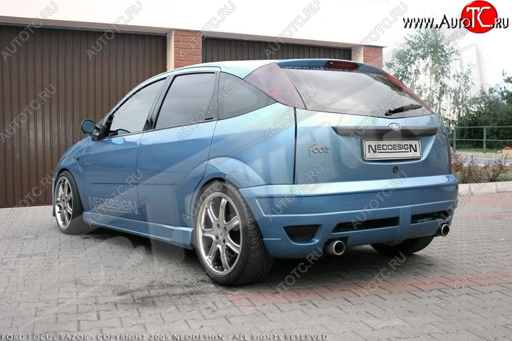 28 999 р. Задний бампер ST1 Ford Focus 1 хэтчбэк 5 дв. дорестайлинг (1998-2002)  с доставкой в г. Пермь