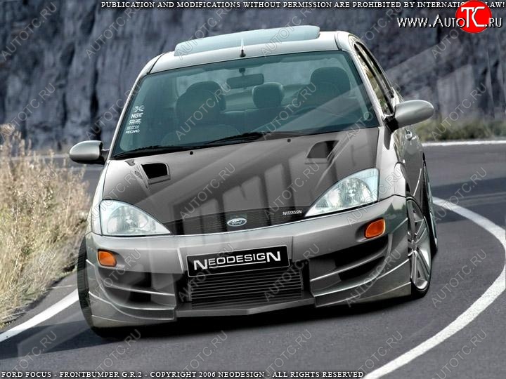 28 999 р. Передний бампер Neodesign Ford Focus 1 хэтчбэк 3 дв. дорестайлинг (1998-2002)  с доставкой в г. Пермь
