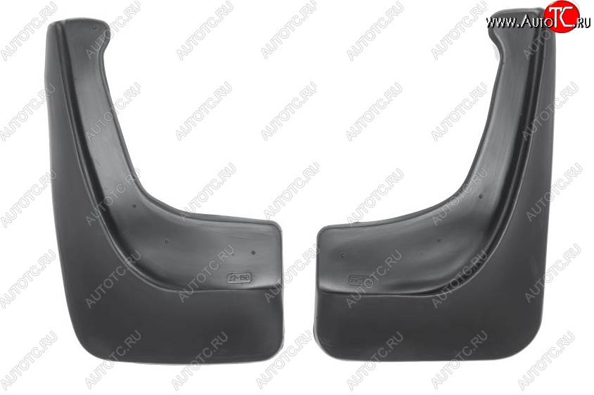 1 099 р. Брызговики задние Norplast  Ford Focus  2 (2004-2011) хэтчбэк 3 дв. дорестайлинг, хэтчбэк 5 дв. дорестайлинг, хэтчбэк 3 дв. рестайлинг, хэтчбэк 5 дв. рестайлинг  с доставкой в г. Пермь