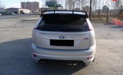 7 599 р. Накладка заднего бампера Loder 1899 Ford Focus 2 хэтчбэк 3 дв. рестайлинг (2007-2011) (Неокрашенная)  с доставкой в г. Пермь. Увеличить фотографию 4